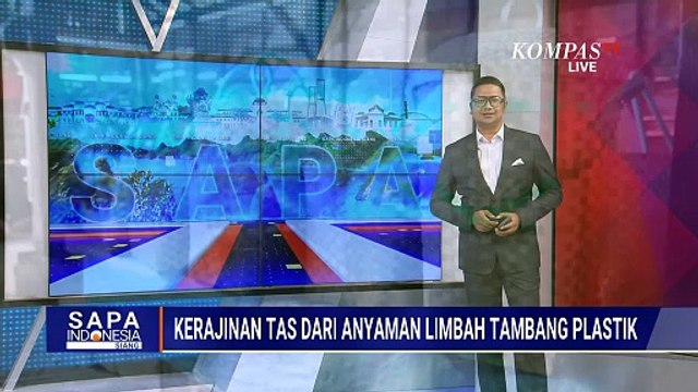 Kreatif! Limbah Tambang Plastik Disulap Jadi Tas Bernilai Ekonomi | SAPA SIANG