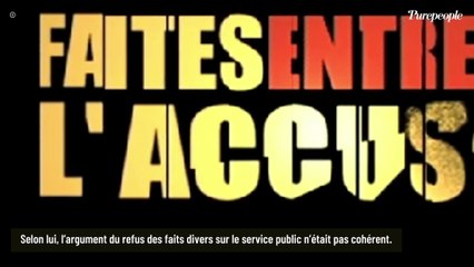 Ce célèbre animateur n'a pas digéré l'arrêt de son émission sur France 2 après 20 ans à l'antenne et il le fait savoir