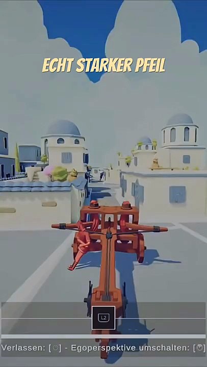 Eine Balliste im Einsatz bei TABS