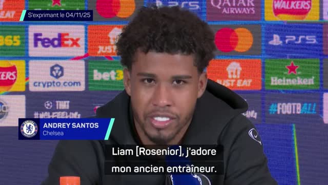 Chelsea - Andrey Santos : "J’adore Rosenior, je regarde toujours les matches de Strasbourg"