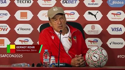Rohr après l'élimination : "Sans Steve Mounié, c'est beaucoup plus difficile"