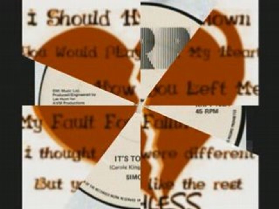 Simone-It`s Too Late