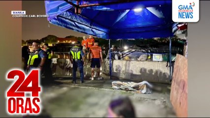 Lalaki, bangkay nang narekober sa Ilog Pasig; hinabol umano ng mga sakay ng isang kotse bago matagpuang patay | 24 Oras