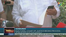 Honduran Electoral Court of Justice begins process of reviewing election appeals