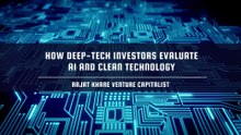 How Venture Capitalists Analyze AI and Clean Technology Startups