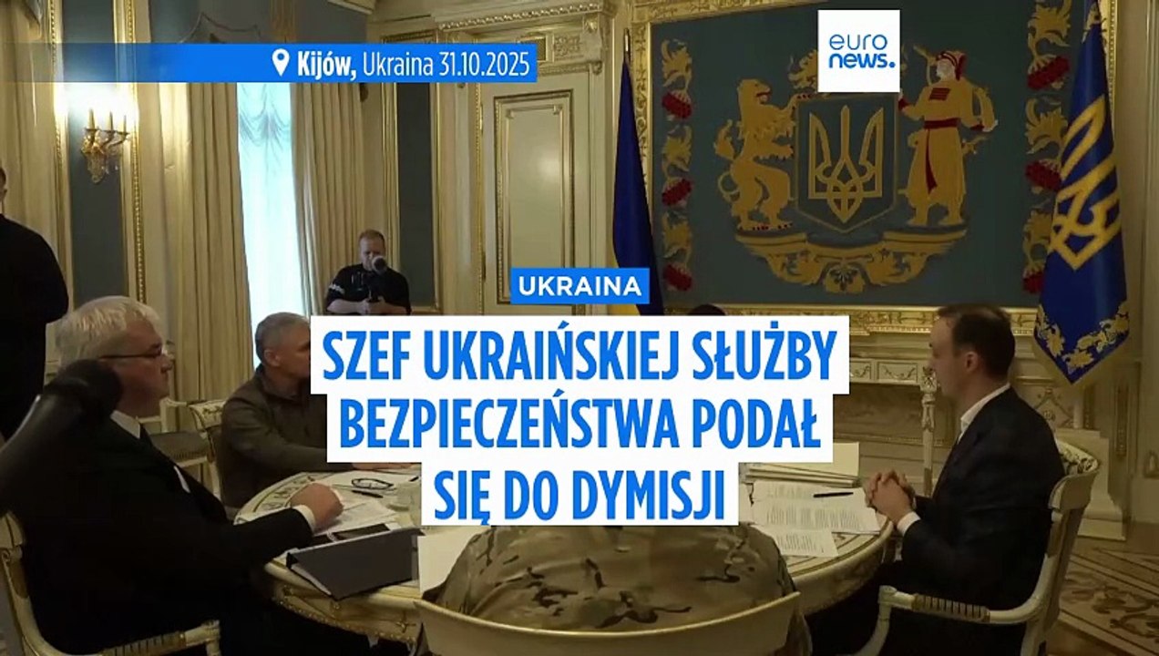 Szef ukraińskiej służby bezpieczeństwa podaje się do dymisji w związku ze zmianami dokonanymi przez Zełenskiego