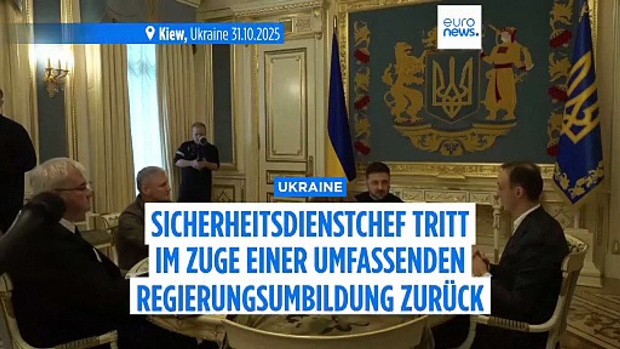 Selenskyj ordnet Machtzentrum in Kyjiw neu: SBU-Chef tritt zurück