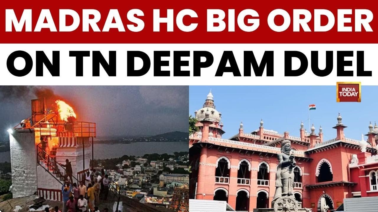 Madras HC Upholds Karthigai Deepam at Thiruparankundram Hill, Rejects TN Govt Appeal
