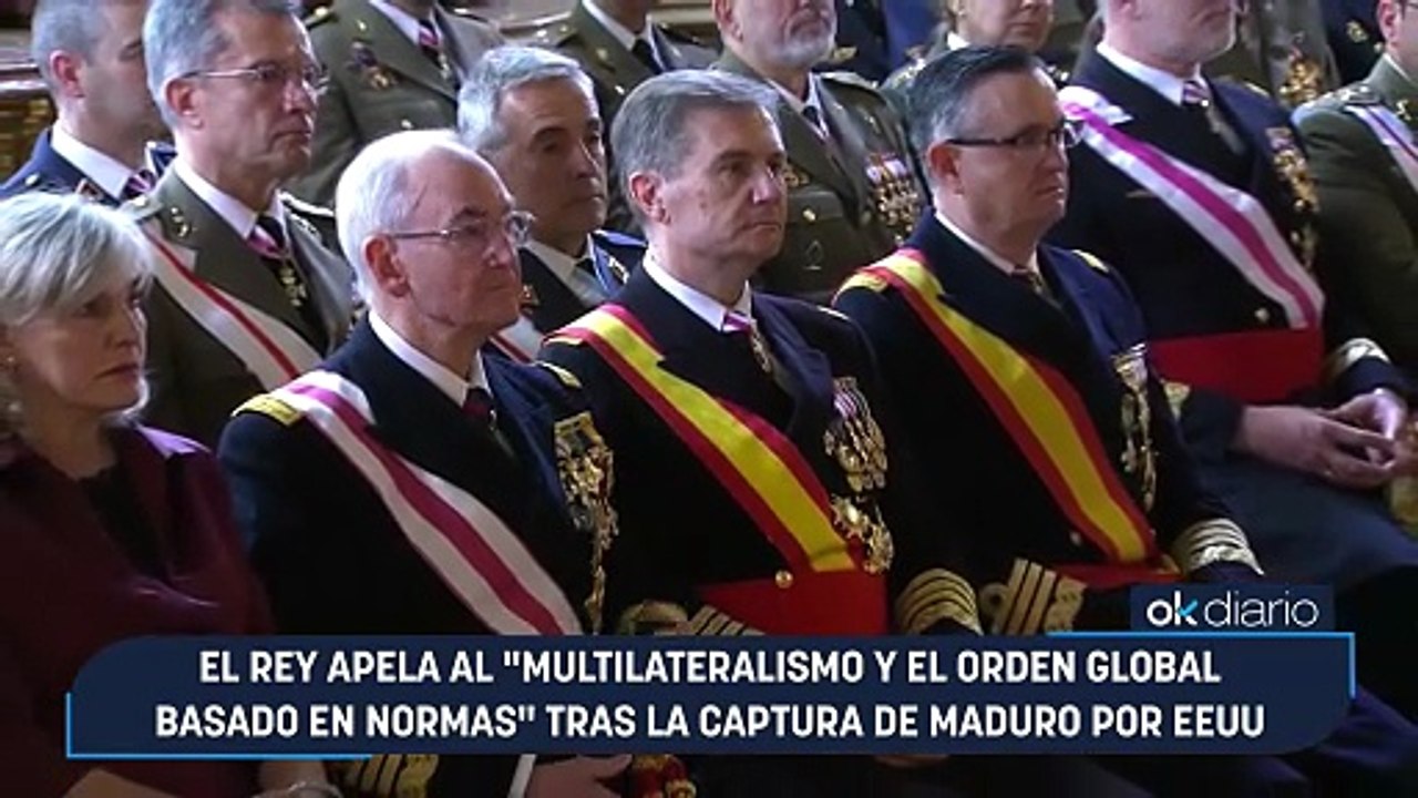 El Rey apela al "multilateralismo y el orden global basado en normas" tras la captura de Maduro por EEUU