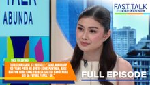 Fast Talk with Boy Abunda: Thea Tolentino is GETTING MARRIED! (Full Episode 763)