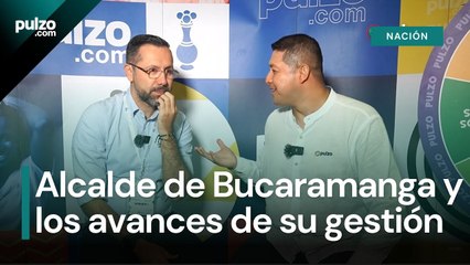 Alcalde de Bucaramanga, Jaime Andrés Beltrán, le contó a Pulzo retos y avances de su gestión | Pulzo