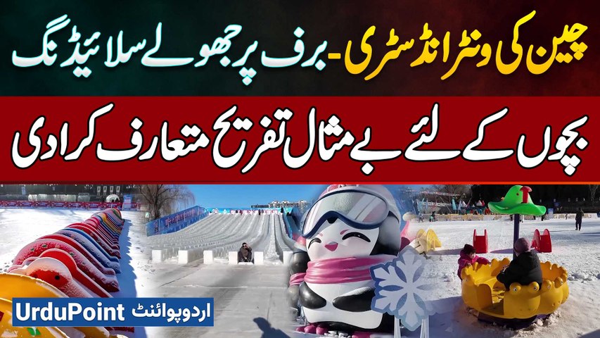 China’s Winter Industry Stuns World | Snow Slides & Ice Swings Bring Joy to Kids | Taoranting Park Ice Carnival