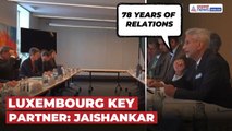 Jaishankar Calls Luxembourg 'Key Partner for India'