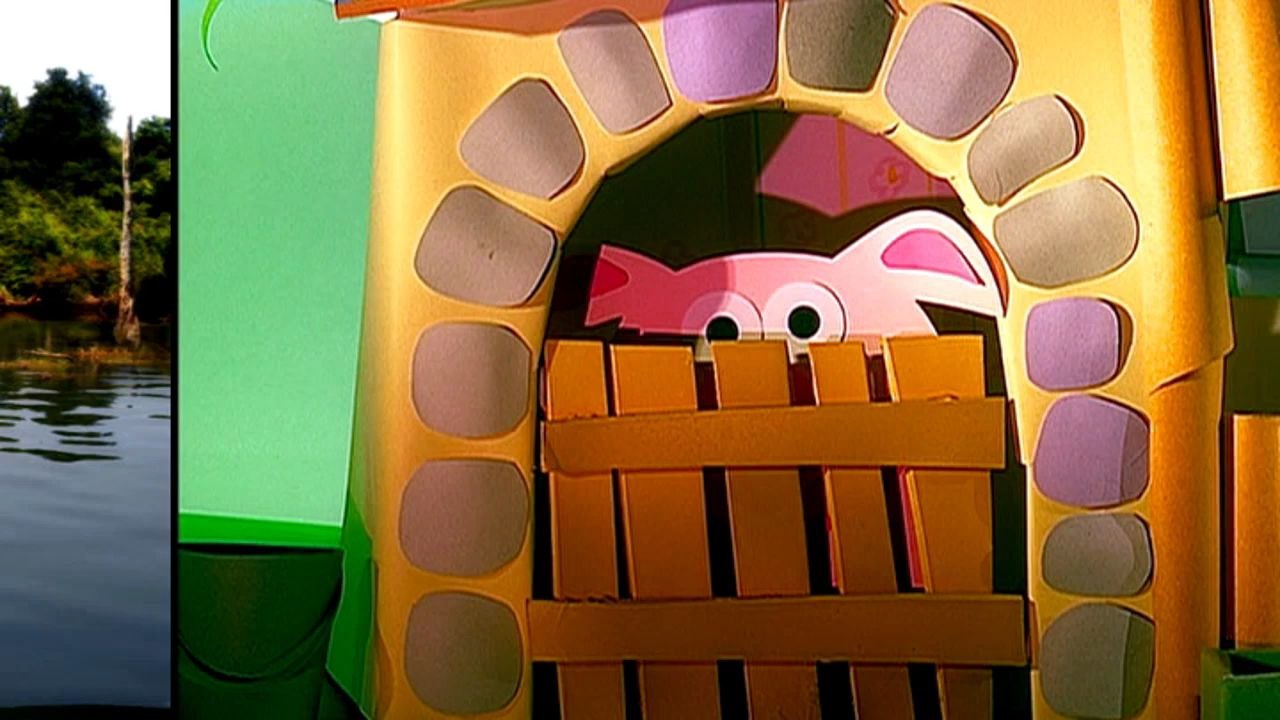 Sesame Street being a pig 2010