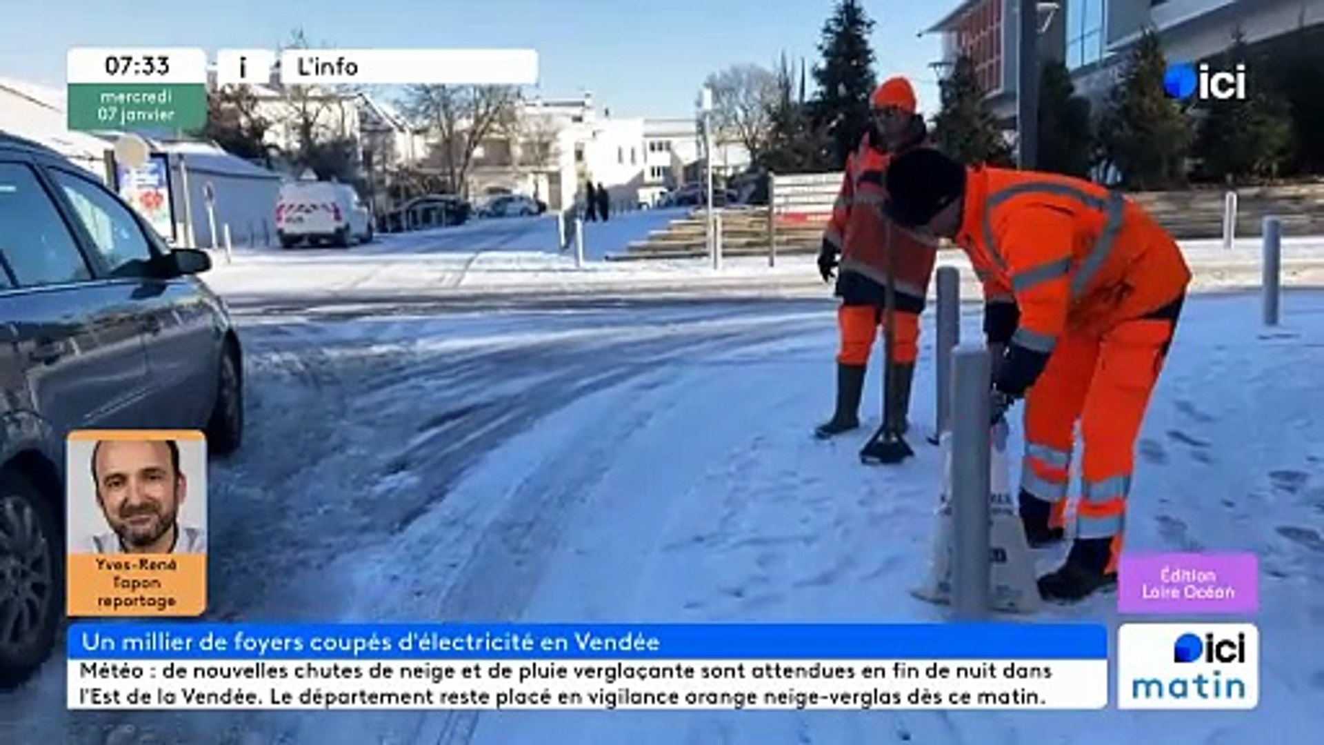 ⁣07/01/2026 - ici matin par ici Loire Océan en vidéo