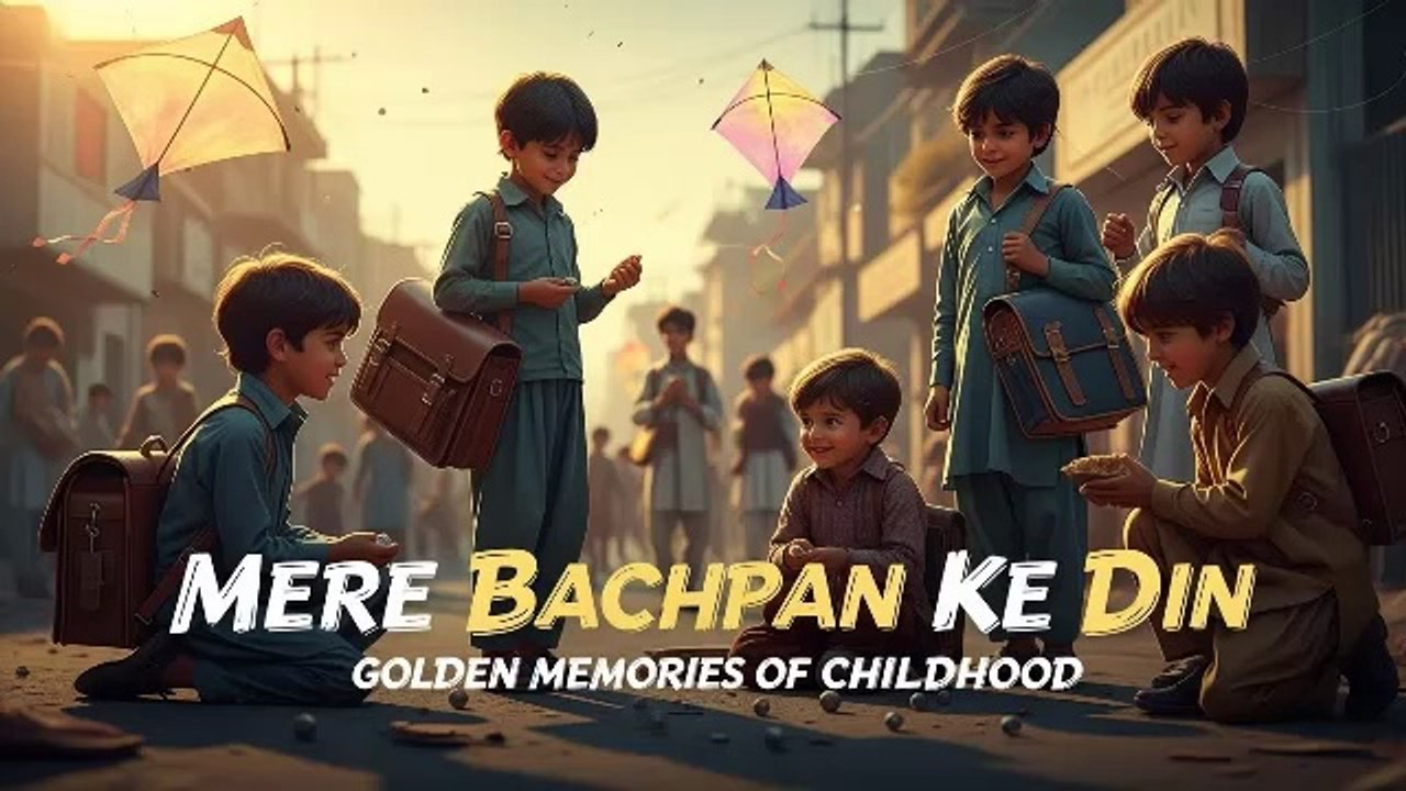 Mere Bachpan Ke Din | Classic PTV Nostalgic Song | Muhammad Ali Shehki & Afshan