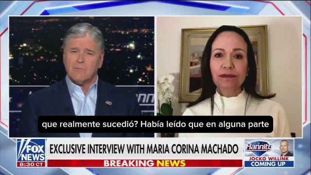 Corina Machado después de ser descartada: Me encantaría poder hablar personalmente con Donald Trump