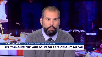 David Gruberg revient sur la mousse qui a pris feu lors de l'incendie de Crans-Montana