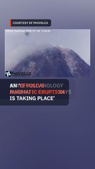 Mayon Volcano now under Alert Level 3 amid magmatic eruption