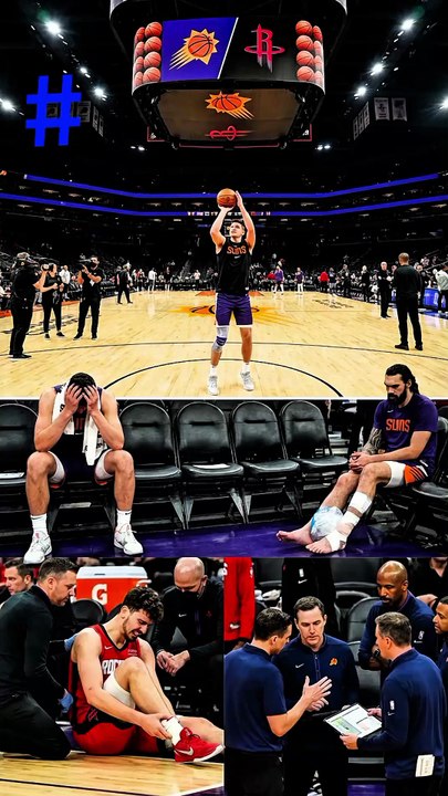 Analysis of injury reports' impact ahead of Suns-Rockets game