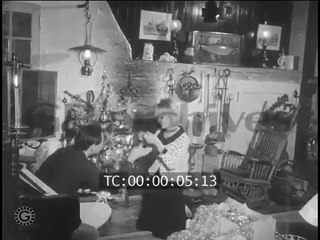 1964 – Johnny Hallyday : le 23 décembre, il présente ses vœux pour Noël (Rushs Gaumont)