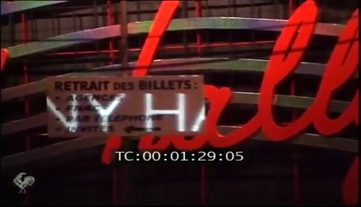 1984 – Johnny Hallyday : le 23 décembre, en coulisses au Zénith – 2ᵉ partie (Rushs Pathé)