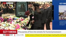 Ozzy Osbourne's funeral procession in Birmingham | Sky News coverage