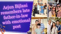 Arjun Bijlani expresses grief and pays heartfelt tribute to his late father-in-law, Rakesh Chandra Swami