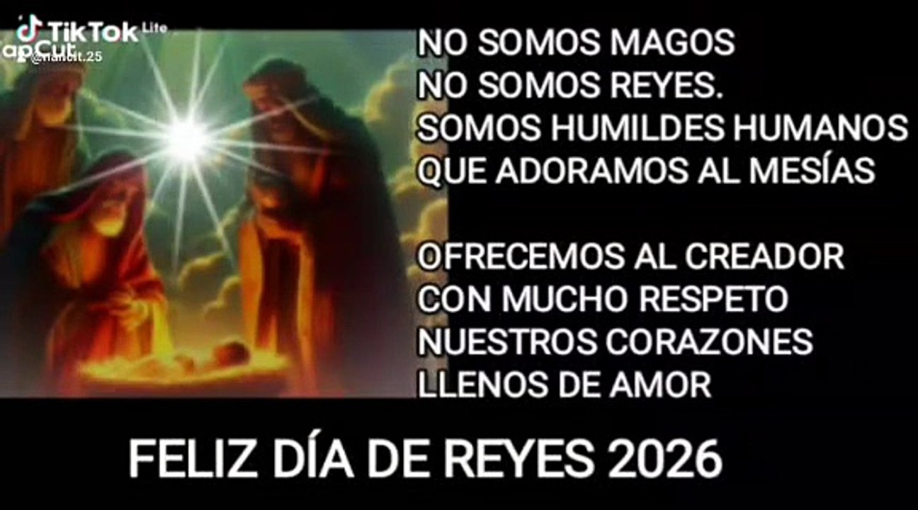 FELIZ DÍA DE LOS REYES MAGOS