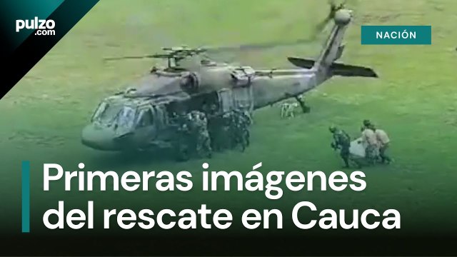 Rescate de cuerpos de soldados muertos en combates con disidencias de las Farc en Argelia, Cauca
