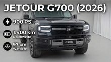 2026 Jetour G700 Walkaround & Innenraum: Power-SUV aus China
