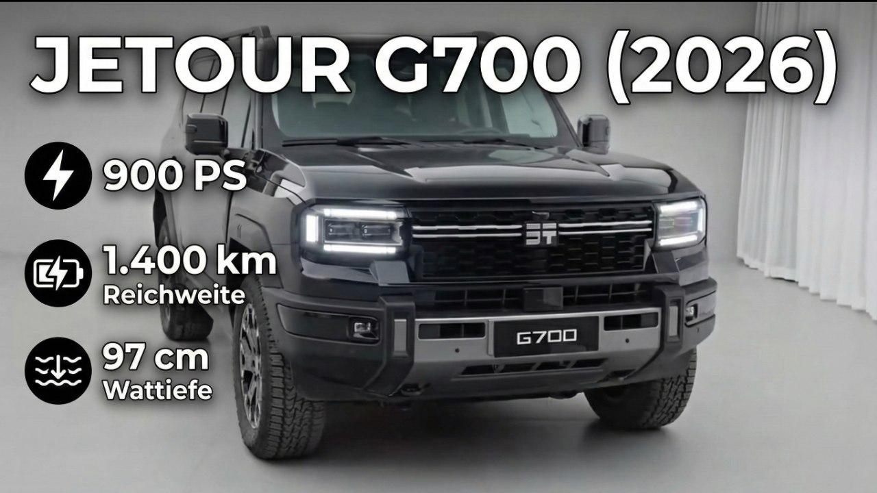 2026 Jetour G700 Walkaround & Innenraum: Power-SUV aus China