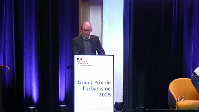 Grand Prix de l'urbanisme 2025 – Discours d'ouverture