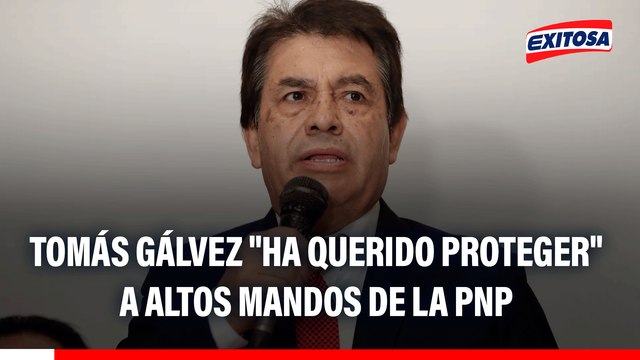 Tomás Gálvez ha querido proteger a altos mandos de la PNP al desactivar el Eficavip, asegura Juan José Quispe