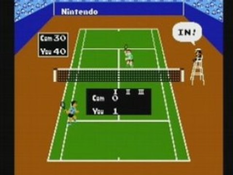 Nintendo NES (1985) > Tennis