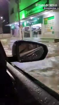 Frente fria causa chuvas e alagamentos em diversas cidades mineiras