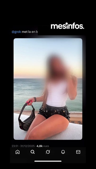 Grok, l'IA d'Elon Musk, dénude des femmes sans leur consentement