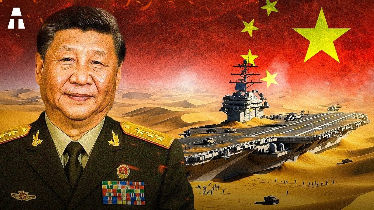 Pourquoi la Chine Construit des Porte-Avions en Plein Désert