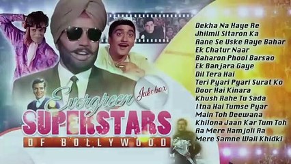 Evergreen Superstars Of Bollywood | Amitabh Bachchan | Jeetendra | Dharmendra | Classic Hindi Songs