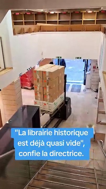On a assisté au déménagement XXL de la librairie Kléber à Strasbourg : découvrez nos images