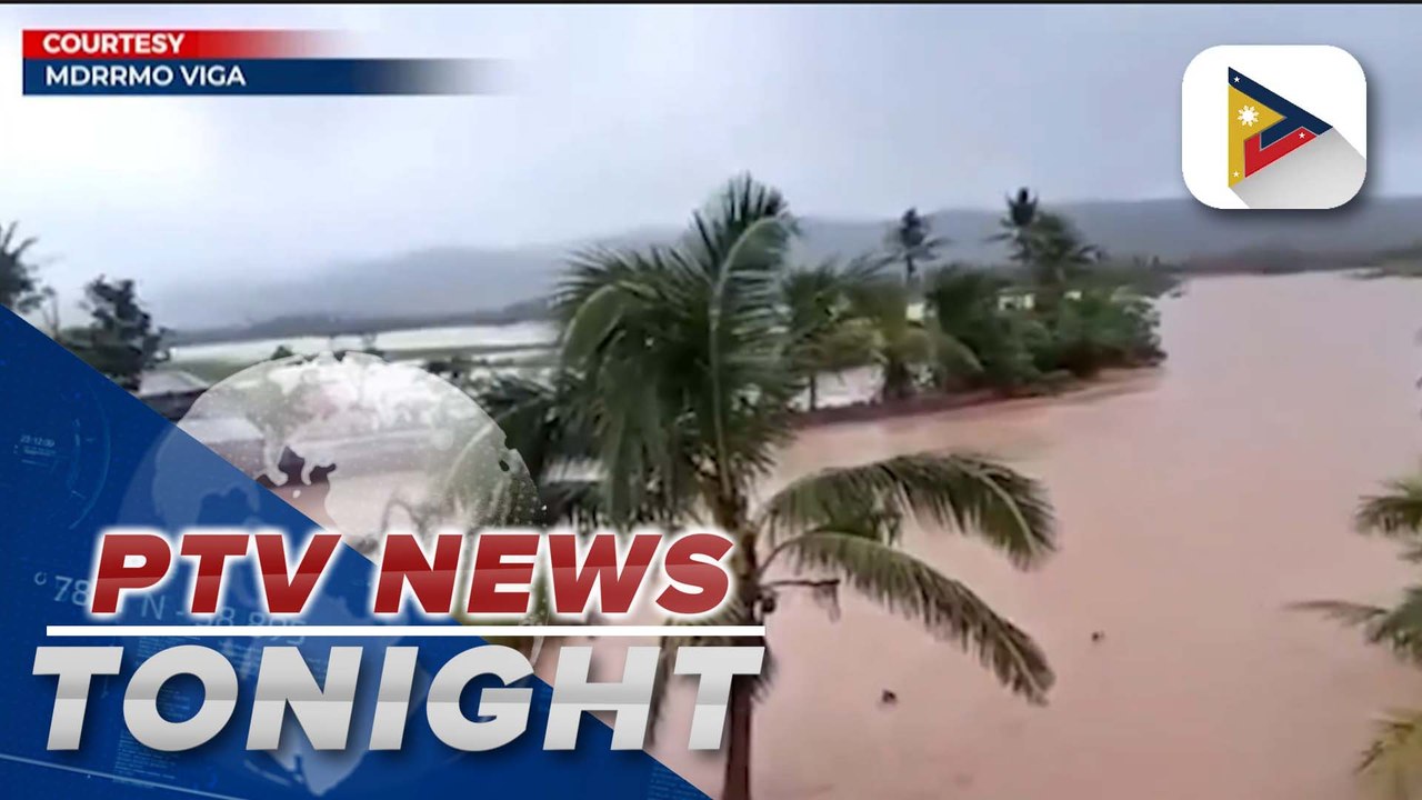 Several areas in Catanduanes experienced flooding, landslides due to heavy rainfall due to shear line