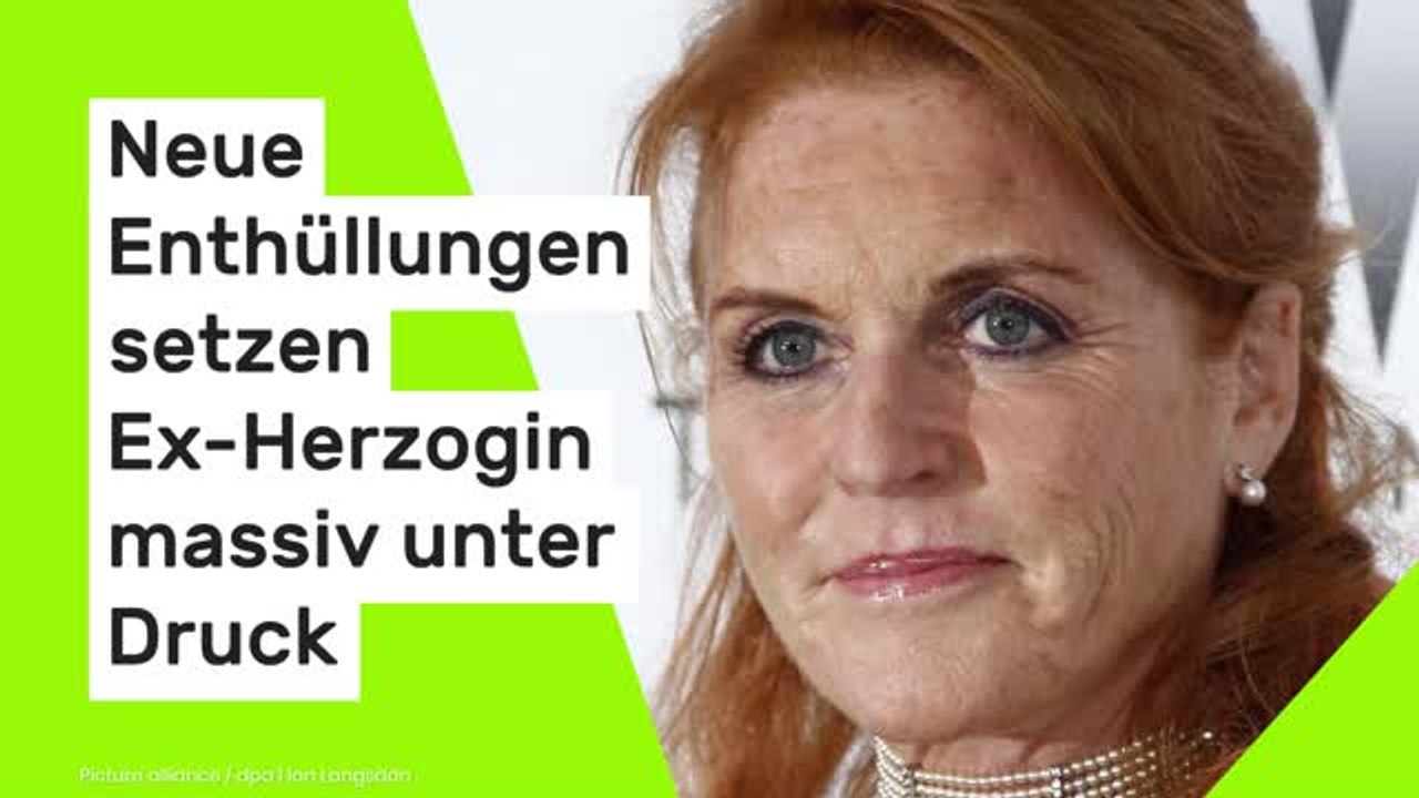 Sarah Ferguson: Neue Epstein-Enthüllungen aus den USA setzen Ex-Herzogin massiv unter Druck