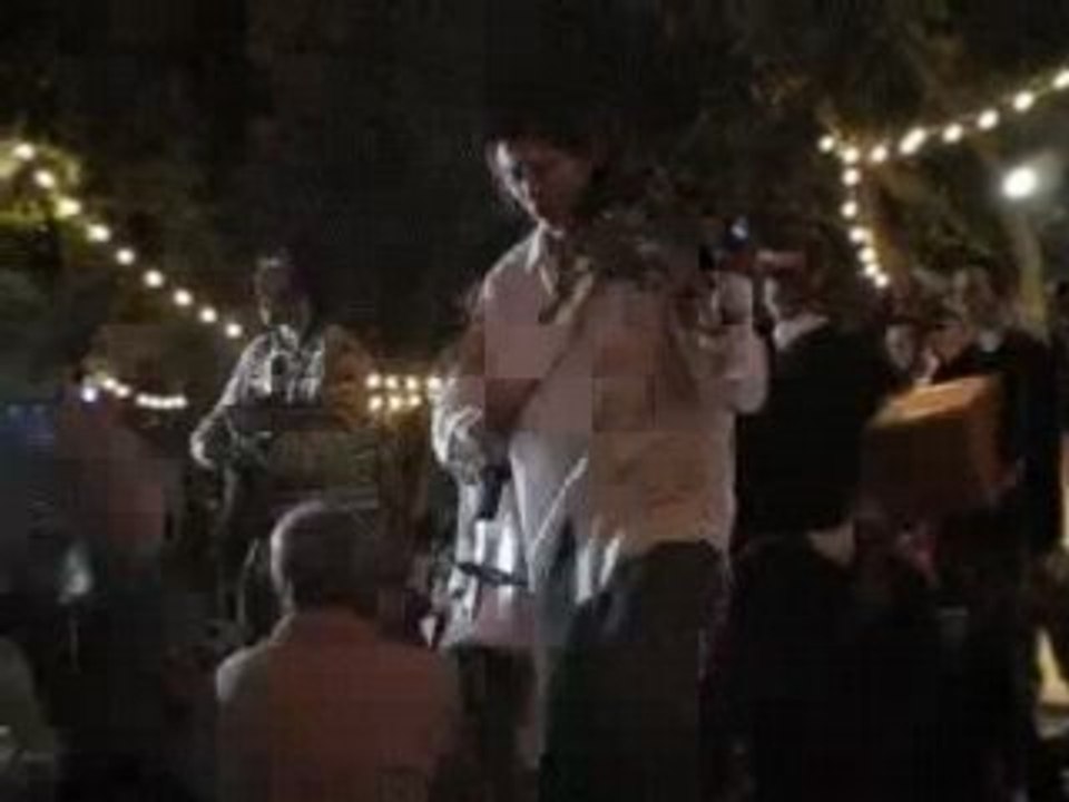 Cigogne en fete à Fouras