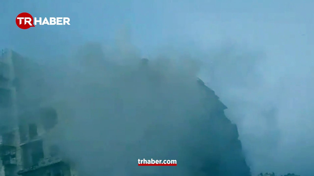 YPG’li keskin nişancı teröristlerin bulunduğu bina, Suriye ordusu tarafından vuruldu