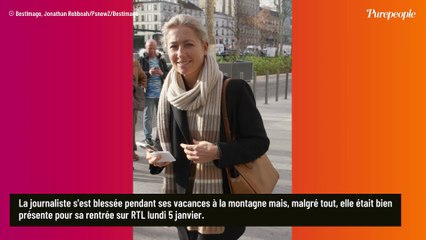 Après sa prise en charge rapide pendant ses vacances, Anne-Sophie Lapix donne de ses nouvelles