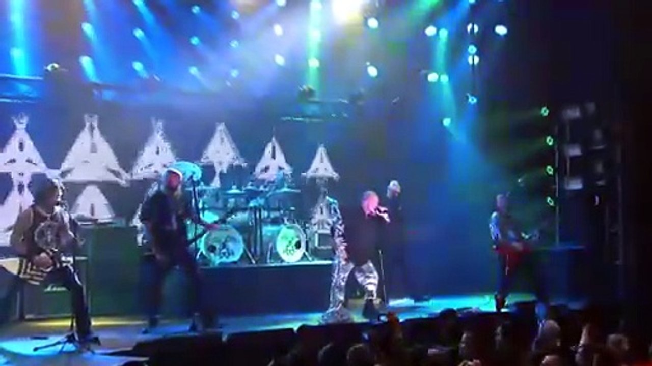 Revolver Golden Gods 2013 - Five Finger Death Punch - Lift Me Up ft. Rob Halford of Judas Priest