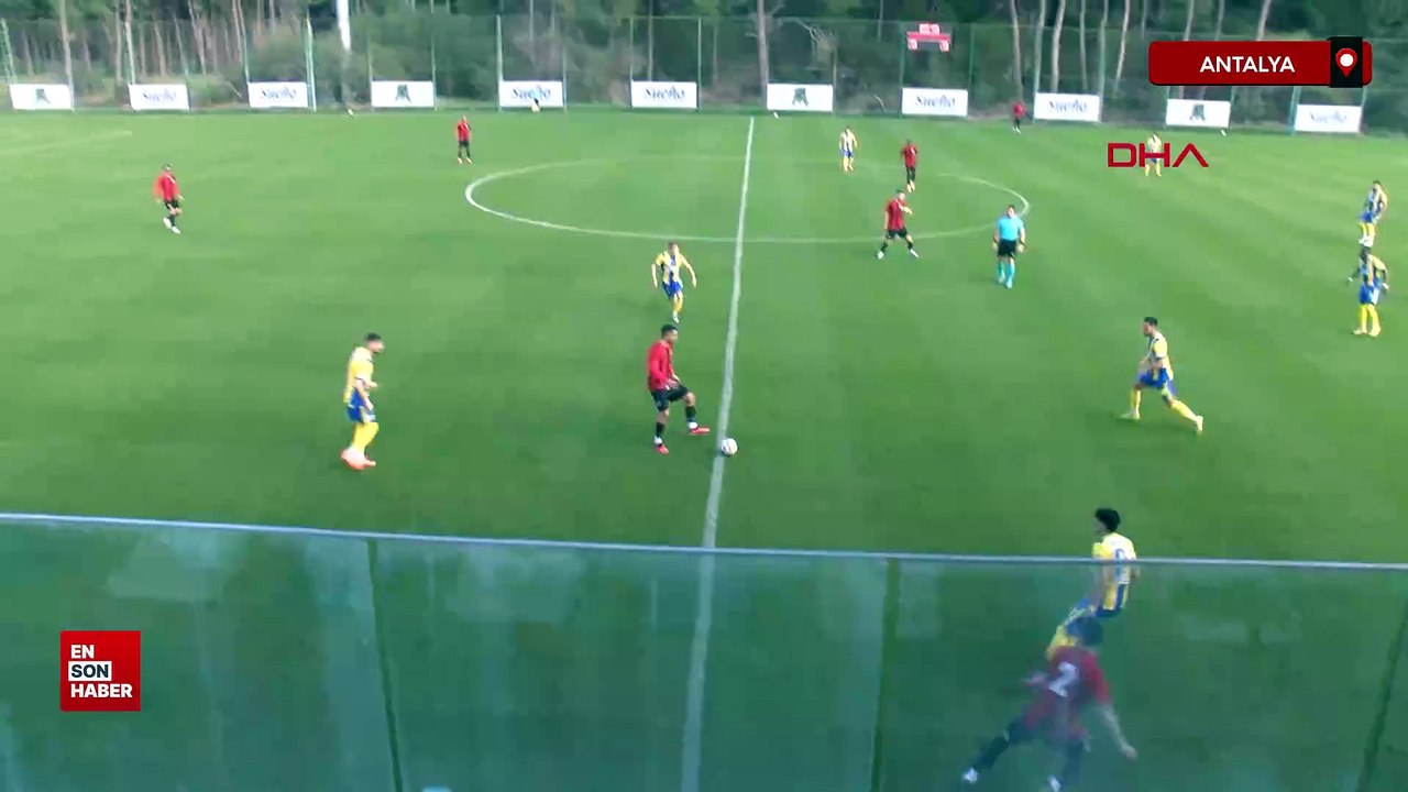 Gaziantep FK, hazırlık maçında berabere kaldı