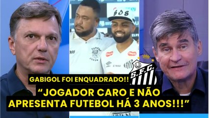 "É O CRUZEIRO TENTANDO DIMINUIR O PREJUÍZO..." Mauro Cezar DETONA RECEPÇÃO DE GABIGOL no Santos!!
