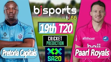 SA20 2025-26 | Paarl Royals vs Pretoria Capitals 19th T20 Match Preview |