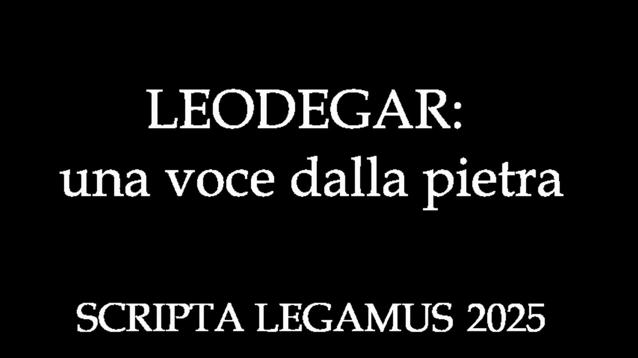 Leodegar-una voce dalla pietra